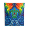 Rainbow Arch Sea Turtle Tie-Dye Wall Tapestry | JamminOn