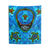 Peace Sign Fire Tie-Dye Wall Tapestry | JamminOn
