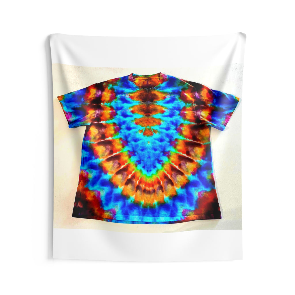 Ice Dye Abstract Tie-Dye Wall Tapestry | JamminOn