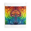 Rainbow Mushroom Tie-Dye Wall Tapestry | JamminOn