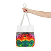 Rainbow Bear Full Spectrum Psychedelic Tie-Dye Tote Bag | JamminOn