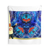Cosmic Bear Mandala Tie-Dye Wall Tapestry | JamminOn