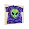 Alien Starburst Tie-Dye Wall Art Canvas Print | JamminOn