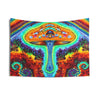 Psychedelic Mushroom Spiral Tie-Dye Tapestry | JamminOn