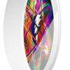 Psychedelic Tie-Dye Wall Clock | JamminOn Festival Home Decor