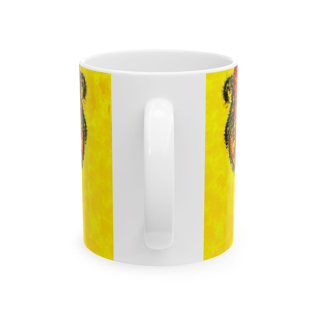 Rasta Lion Tie-Dye Ceramic Mug | JamminOn
