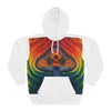 Mushroom Eye Halo Tie-Dye AOP Hoodie | JamminOn