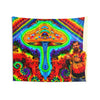 Psychedelic Mushroom Spiral Tie-Dye Wall Tapestry | JamminOn