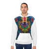 Cosmic Bear Hearts Tie-Dye AOP Hoodie | JamminOn