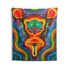 Bear and Mushroom Tie-Dye Wall Tapestry | JamminOn