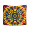 Lions Mane Fire Mandala Tie-Dye Tapestry | JamminOn