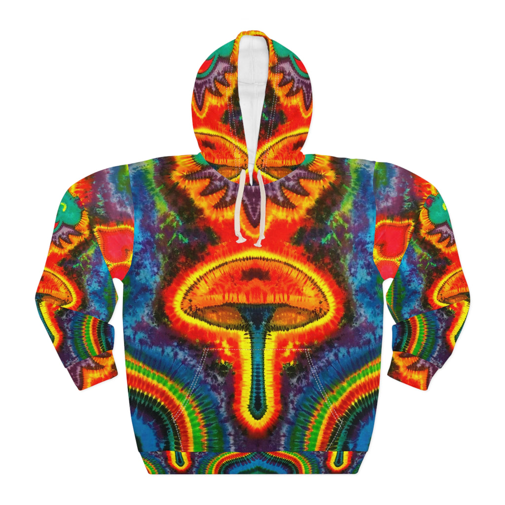 Bears and Mushrooms Tie-Dye AOP Hoodie | JamminOn