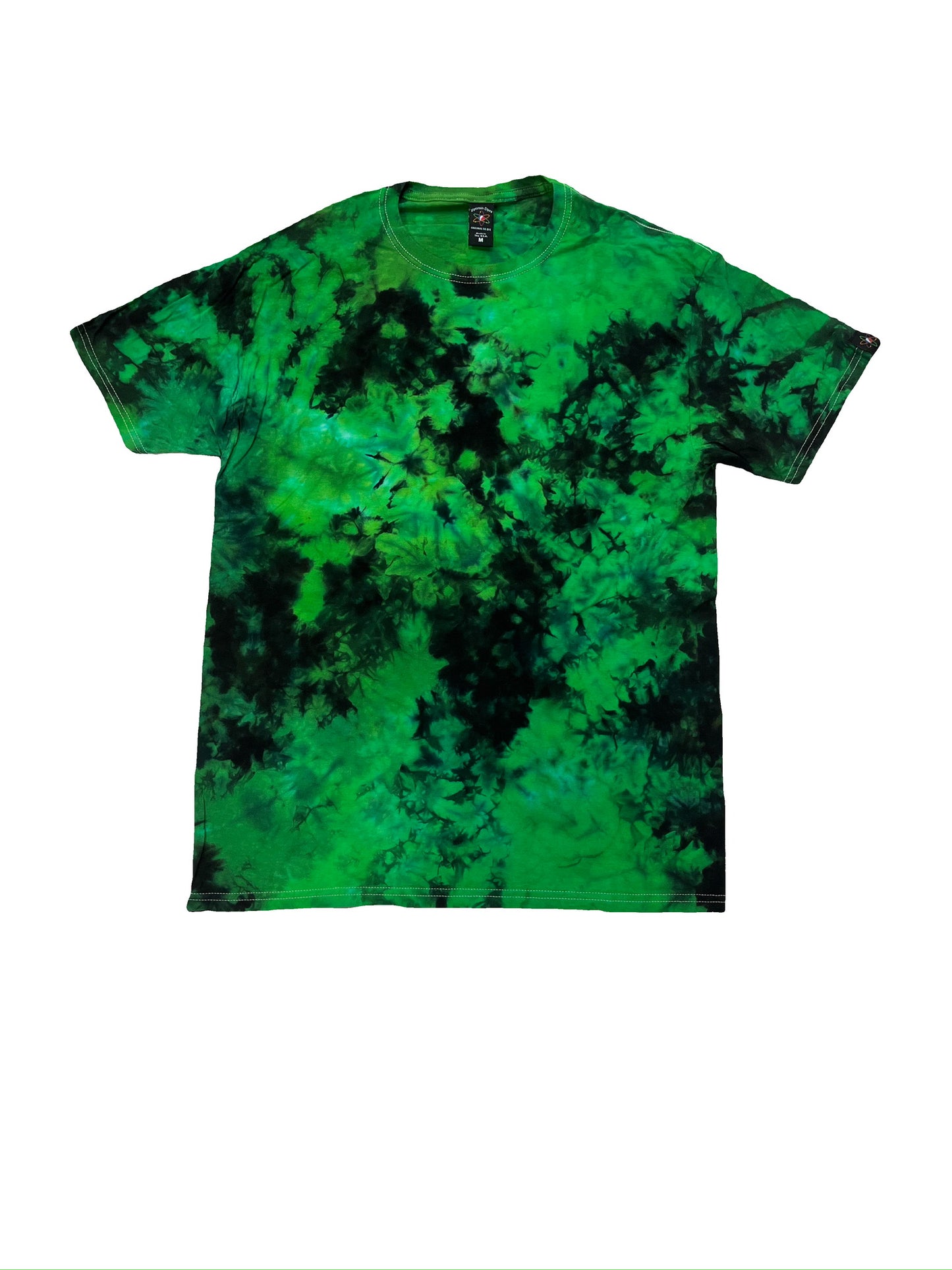 Green/ Black Tie- Dye Medium