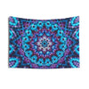 Azure Tie-Dye Psychedelic Wall Tapestry | JamminOn