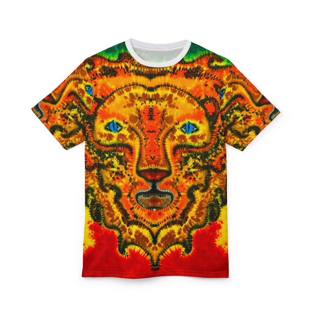 Rasta Lion Tie-Dye AOP Shirt | JamminOn