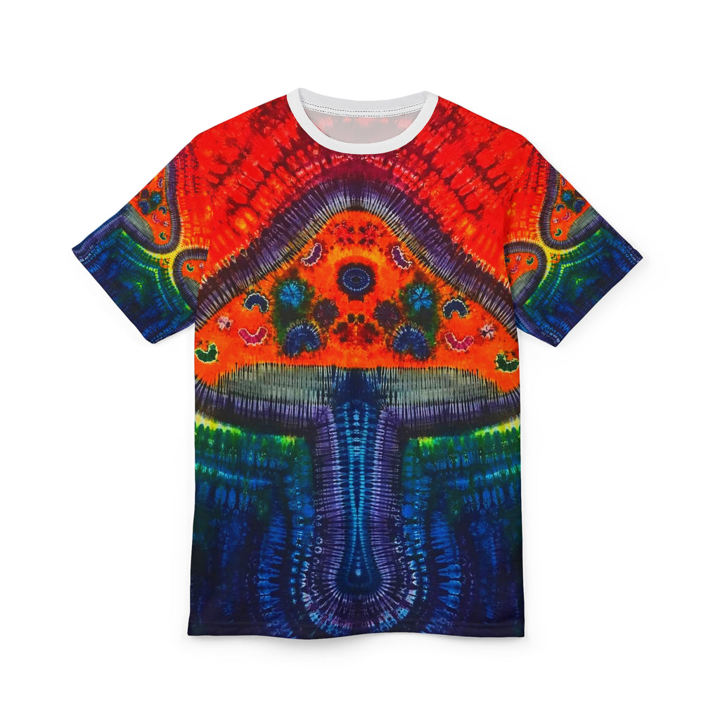 Psychedelic Mushroom Mandala Tie-Dye AOP Shirt | JamminOn