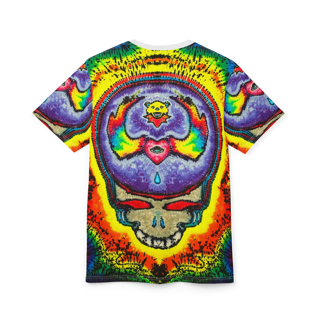 Stealie Skull Bear Heart Tie-Dye AOP Shirt | JamminOn