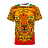 Rasta Lion Tie-Dye AOP Shirt | JamminOn