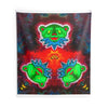 Triple Dancing Bears Tie-Dye Wall Tapestry | JamminOn