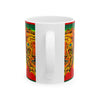 Rasta Lion Tie-Dye Ceramic Mug | JamminOn