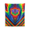 Purple Bear Chevron Tie-Dye Wall Tapestry | JamminOn