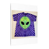 Alien Starburst Tie-Dye Wall Art Canvas Print | JamminOn