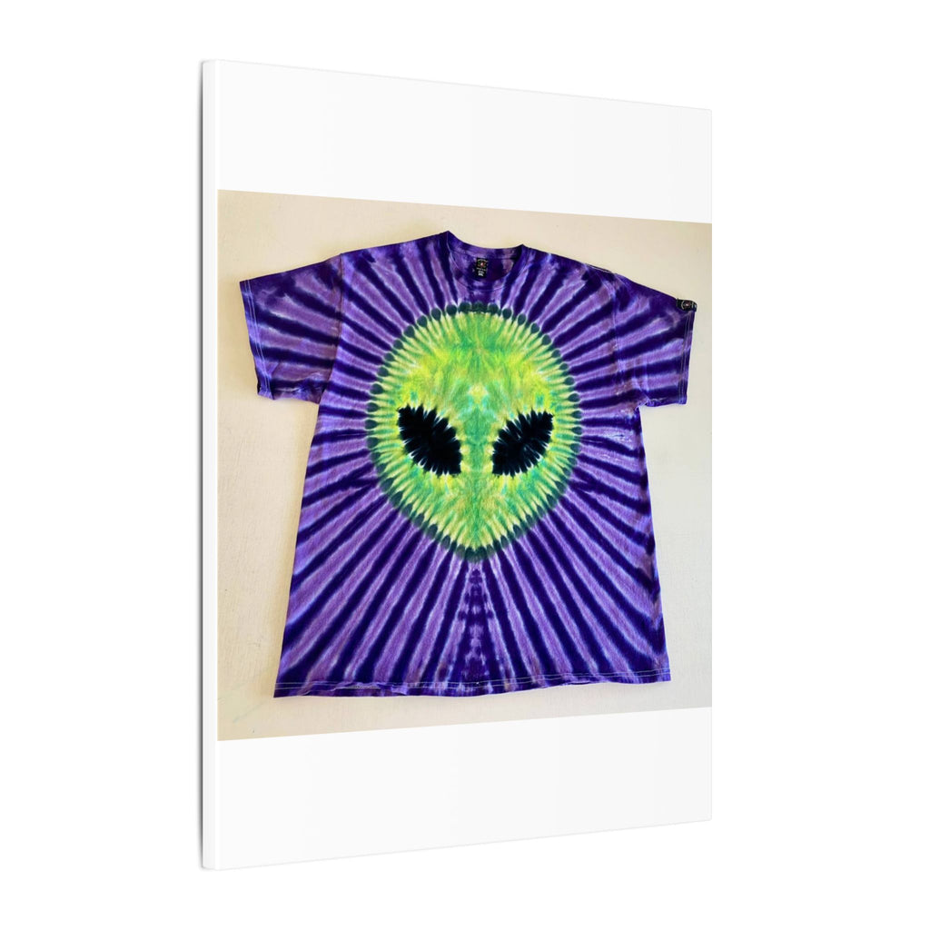 Alien Starburst Tie-Dye Wall Art Canvas Print | JamminOn