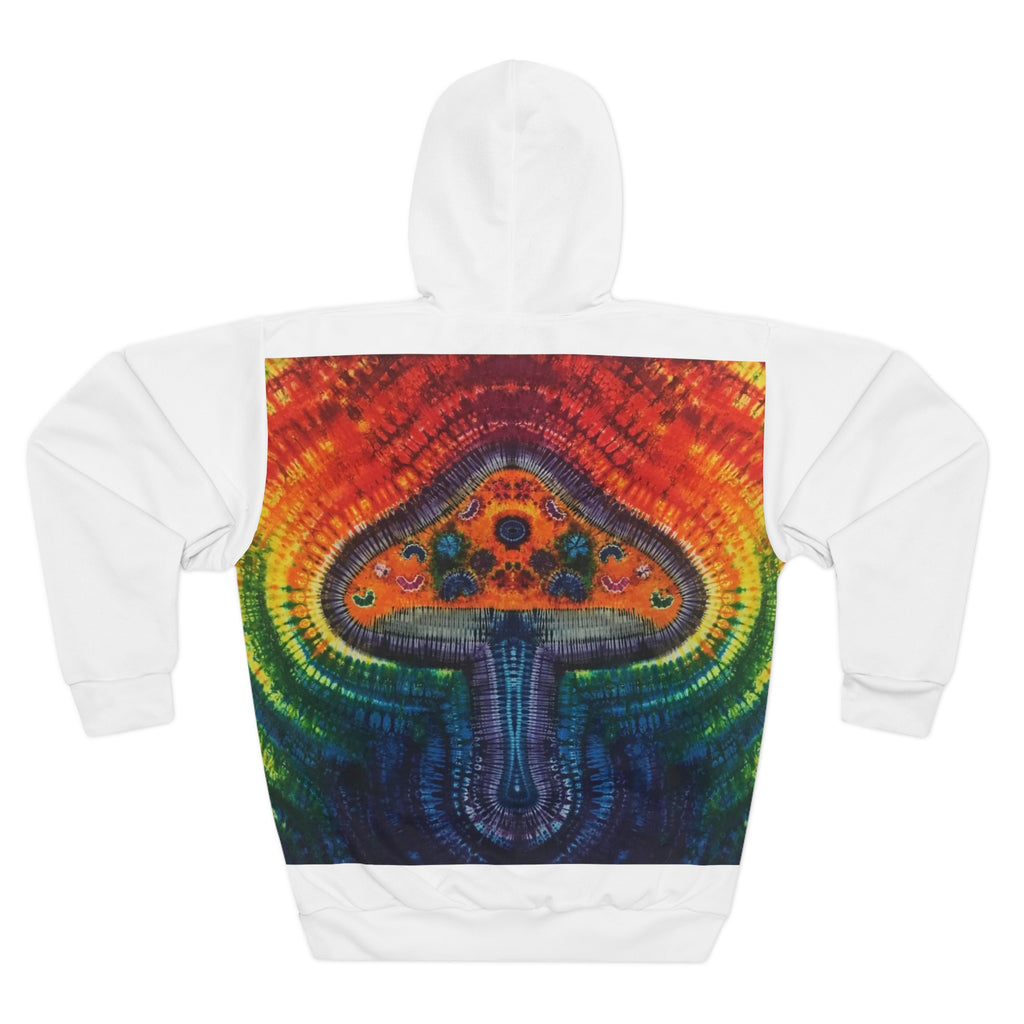 Mushroom Eye Halo Tie-Dye AOP Hoodie | JamminOn