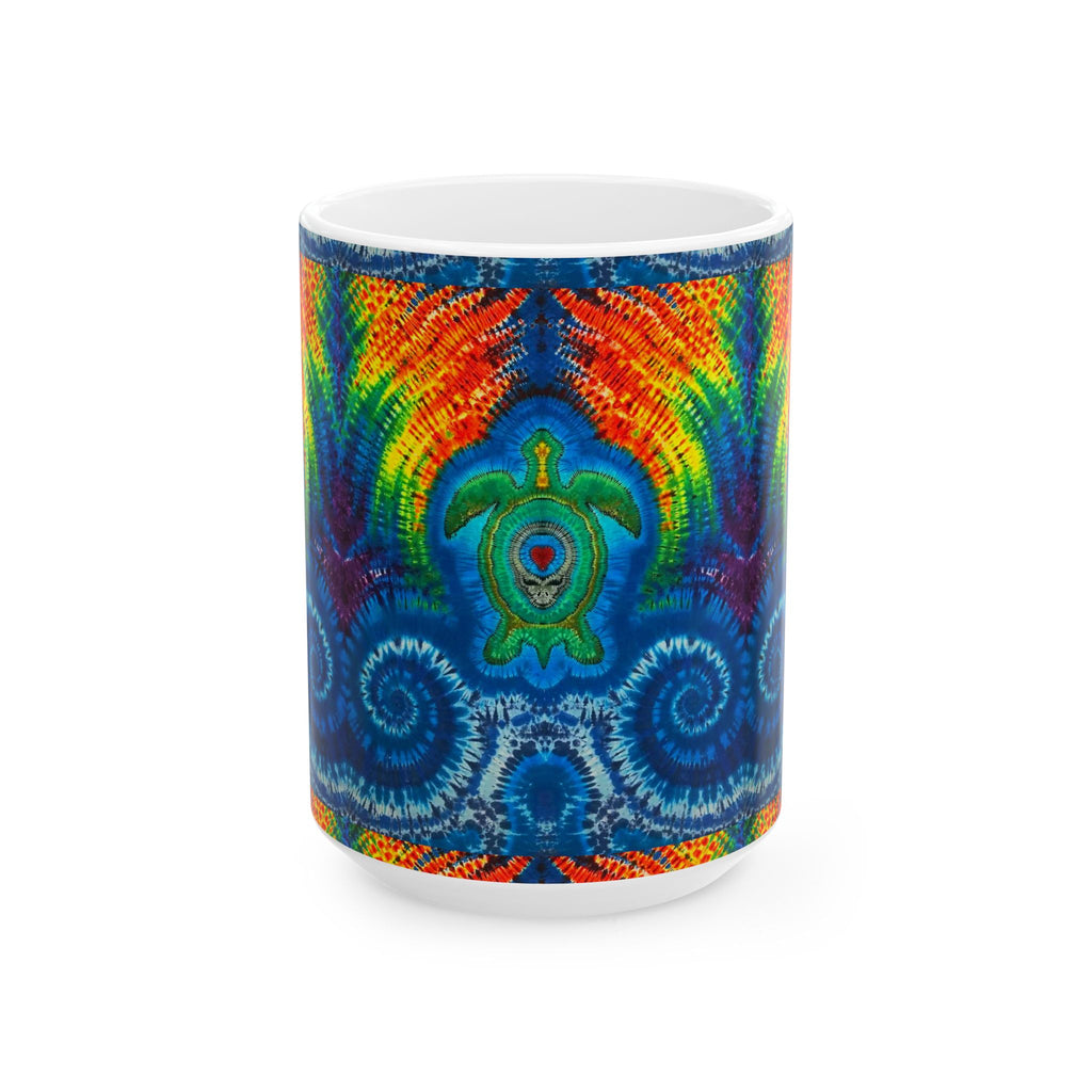Honu the Hawaiian Sea Turtle Tie-Dye Ceramic Mug | JamminOn