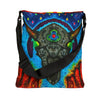 Buffalo Skull Tie-Dye Tote Bag | JamminOn