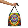 Stealie Skull Bear Heart Tie-Dye Tote Bag | JamminOn