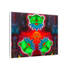 Triple Dancing Bears Tie-Dye Canvas Print | JamminOn