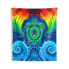 Blue Spiral Turtle