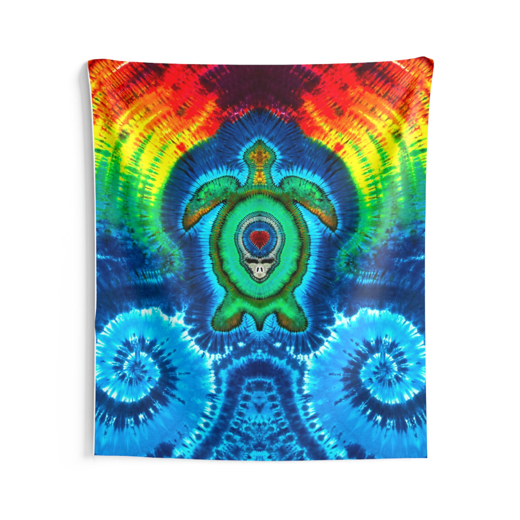 Blue Spiral Turtle