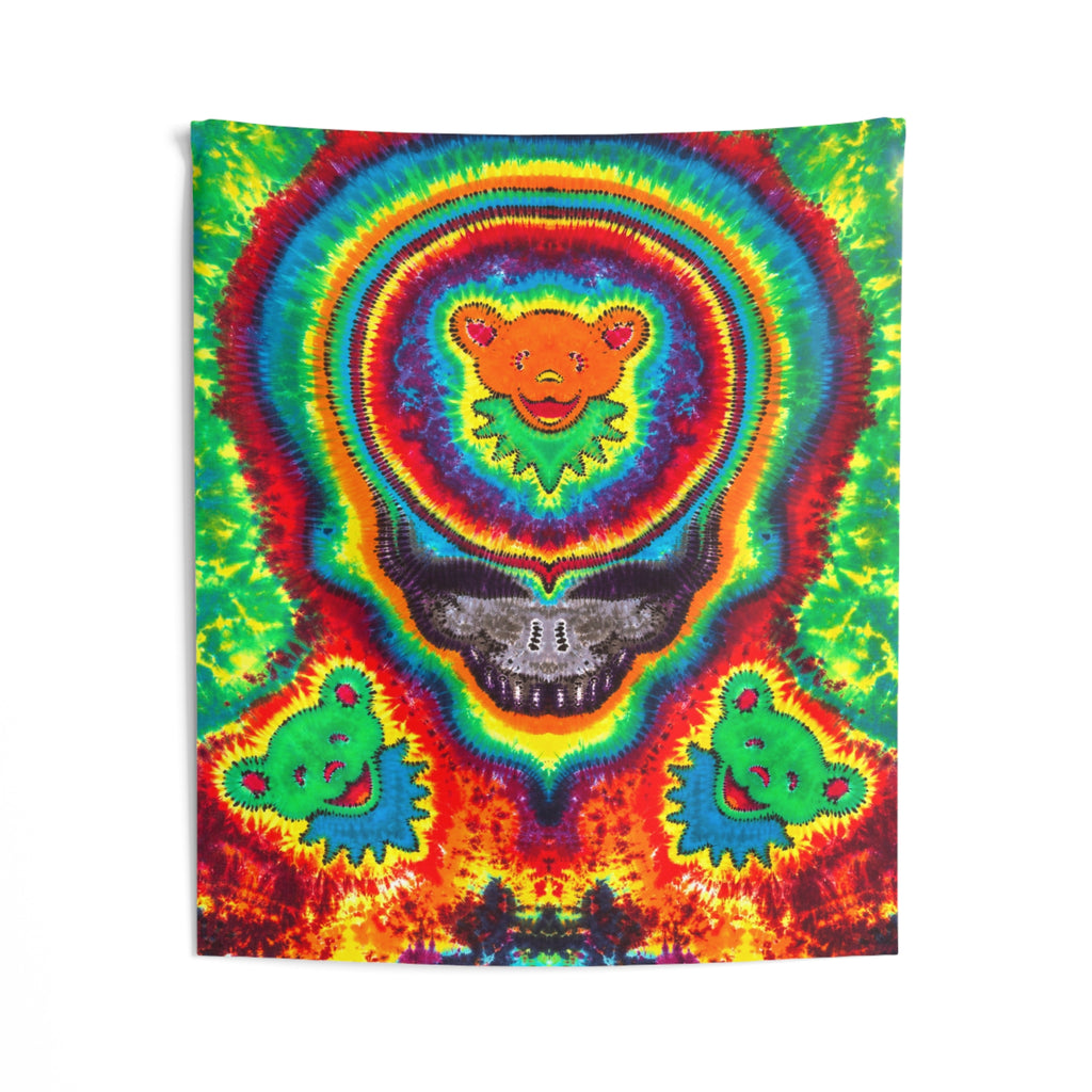 Steal Your Bears Tie-Dye Wall Tapestry | JamminOn