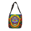 Stealie Skull Bear Heart Tie-Dye Tote Bag | JamminOn