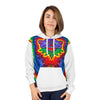 Purple Bear Chevron Tie-Dye AOP Hoodie | JamminOn