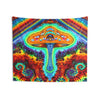 Psychedelic Mushroom Spiral Tie-Dye Tapestry | JamminOn