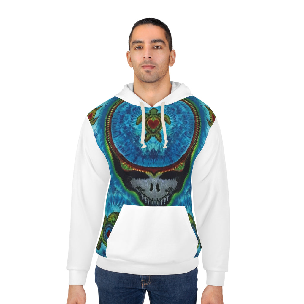 Stealie Turtle Mandala Tie-Dye AOP Hoodie | JamminOn