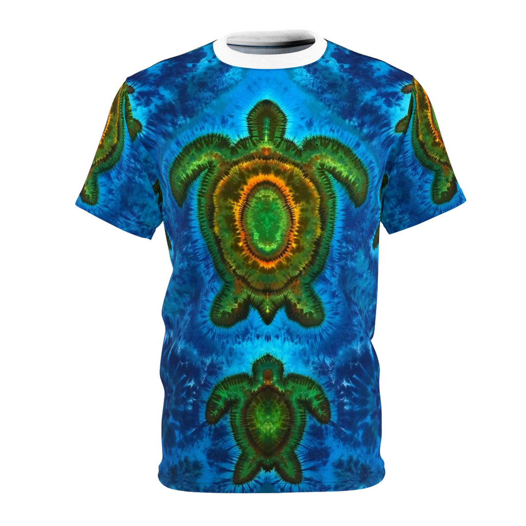 Sea Turtle Family Tie-Dye AOP Shirt | JamminOn