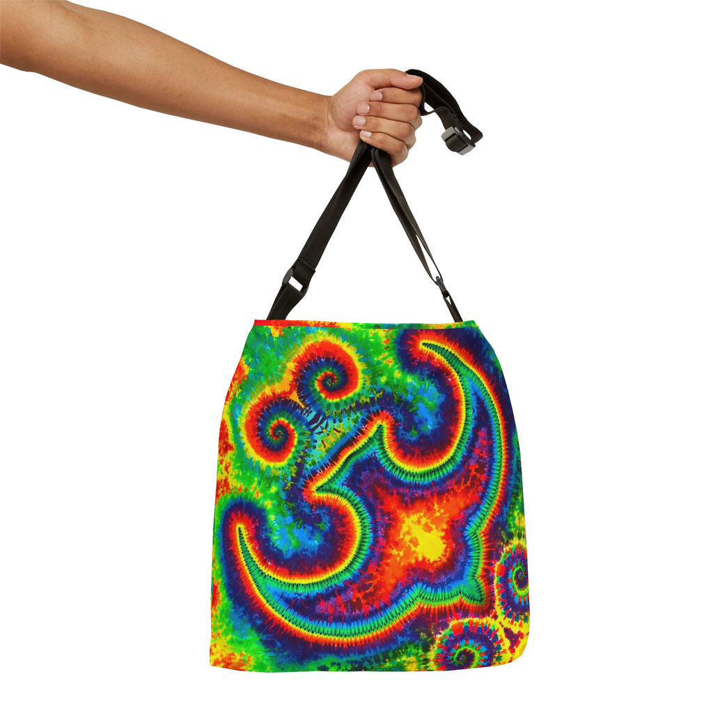 Kimpton Rainbow bird Tie-Dye Tote Bag | JamminOn