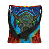 Buffalo Skull Tie-Dye Tote Bag | JamminOn