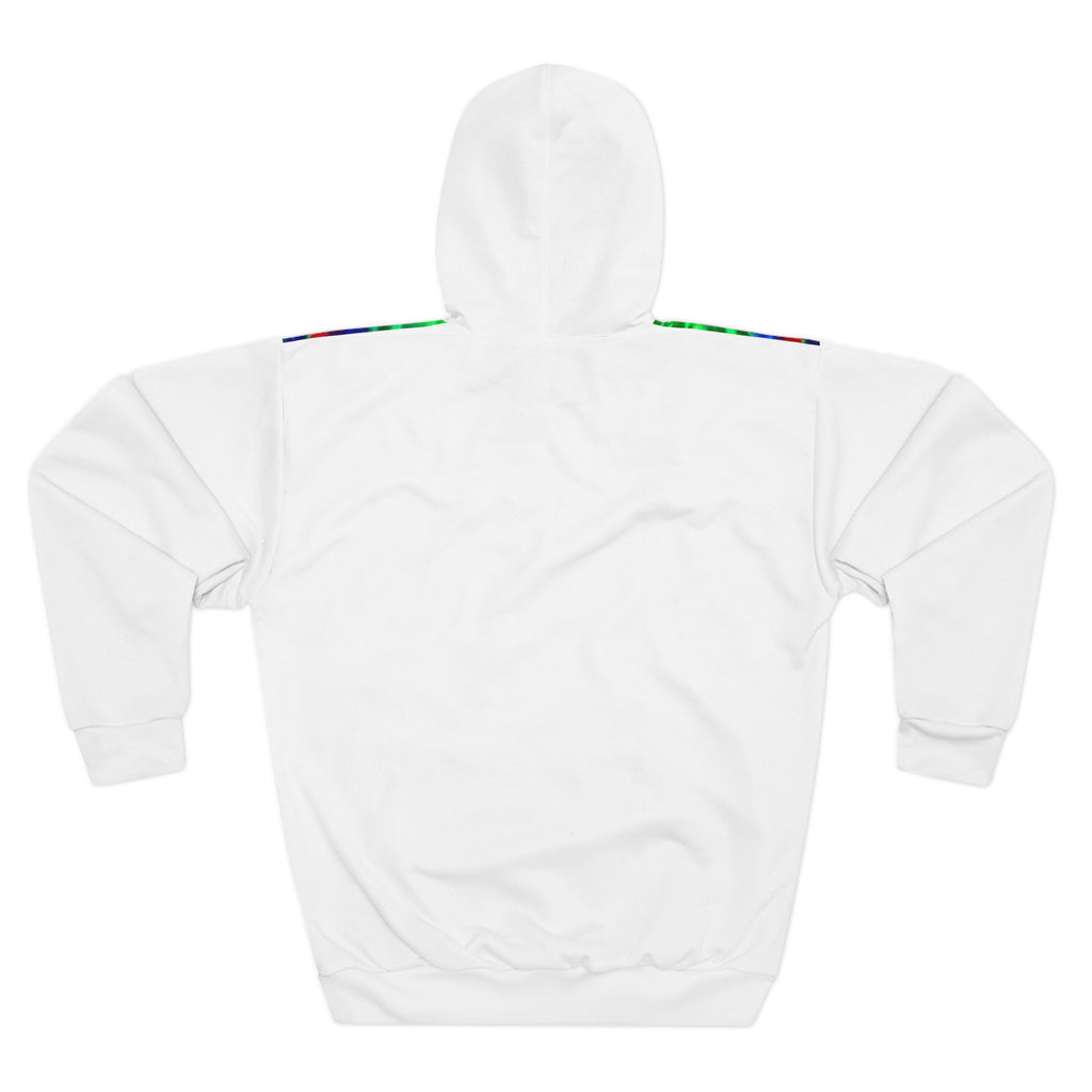 Orange Bear Rainbow Spirals Tie-Dye AOP Hoodie | JamminOn