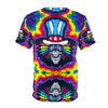 Electric Uncle Sam Psychedelic AOP Tie-Dye Shirt | JamminOn