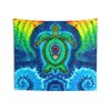 Hawaiian HONU Tie-Dye Wall Tapestry | JamminOn