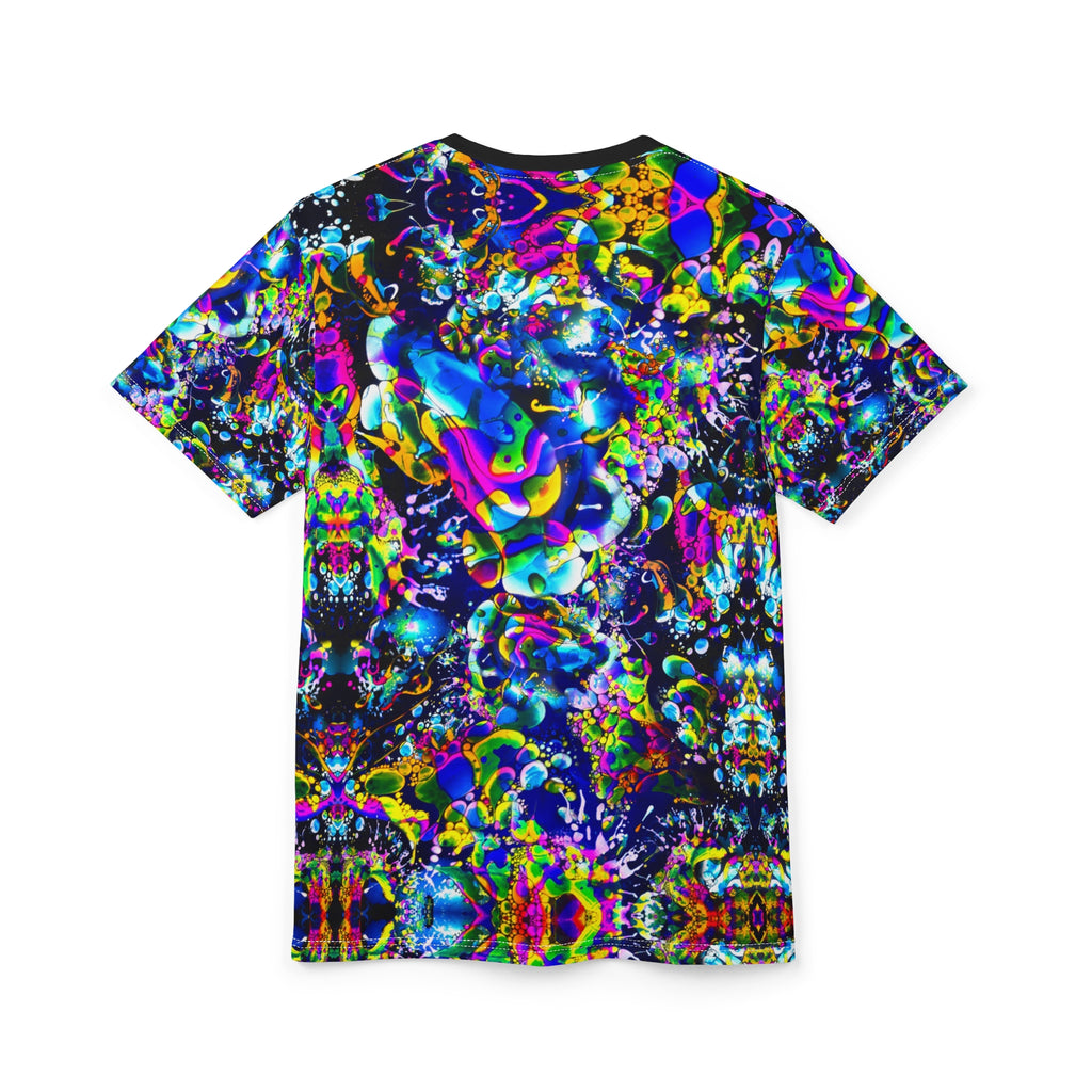 Rainbow Liquid Light All Over Print Shirt JamminOn
