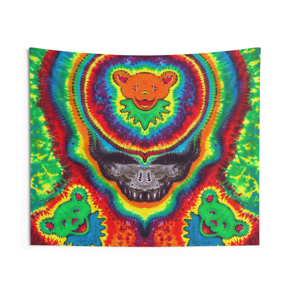 Steal Your Bears Tie-Dye Wall Tapestry | JamminOn