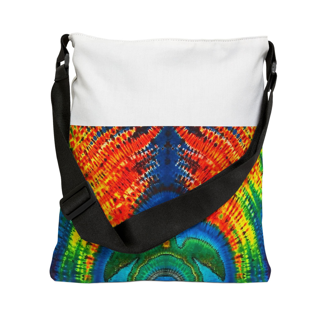 Rainbow Arch Sea Turtle Tie-Dye Tote Bag | JamminOn