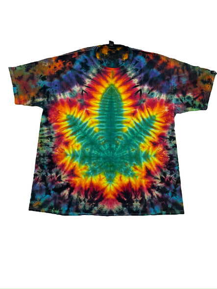 Weed Leaf Original Tie - Dye XL