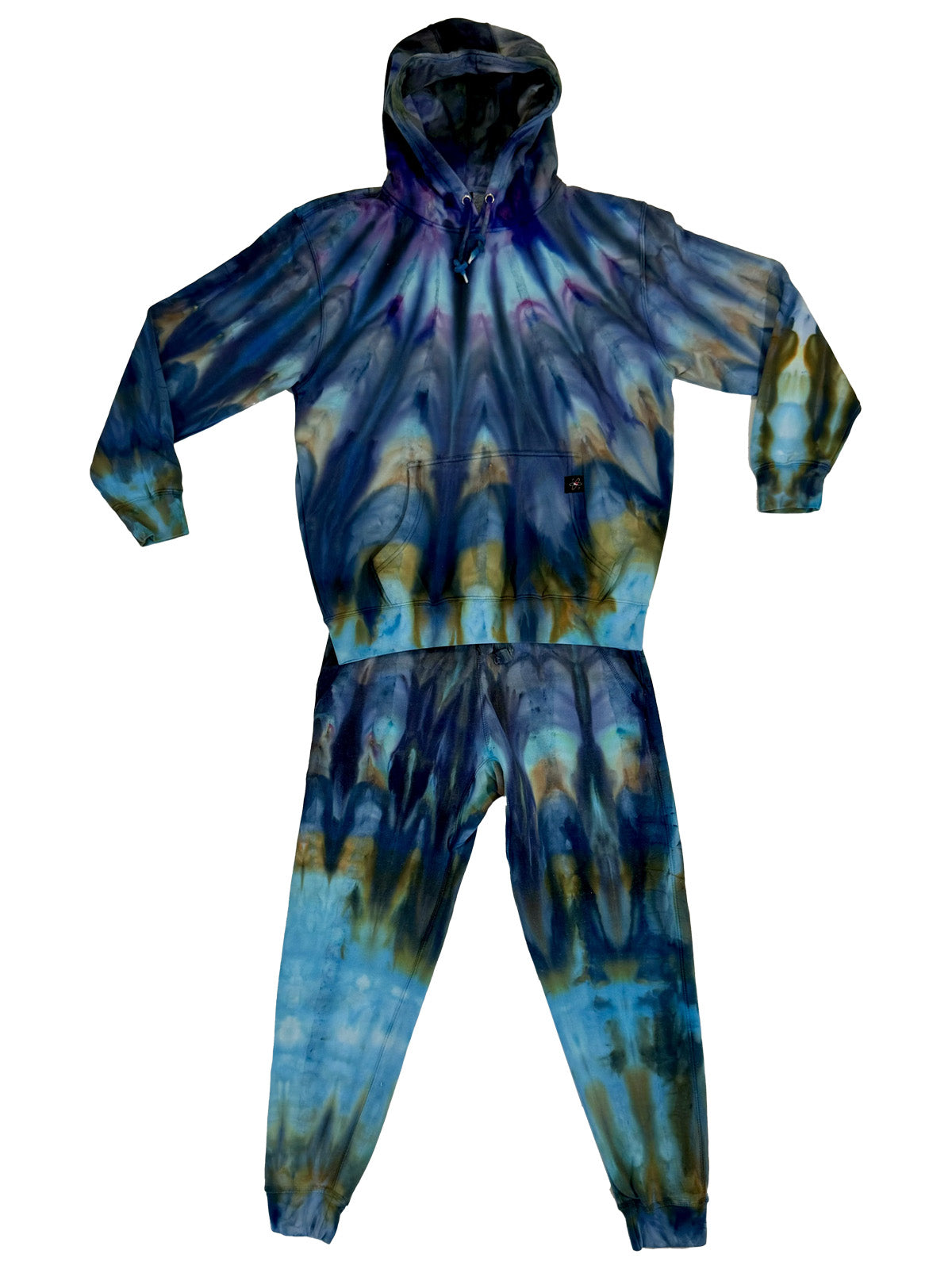 ブーフーマンtie dye All Over MAN tracksuit mzz34324_black_xl?$